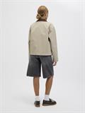 JXLAURA LONG MW DENIM SHORTS DNM SN dark grey denim