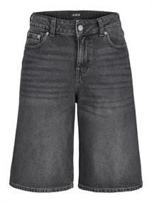 JXLAURA LONG MW DENIM SHORTS DNM SN dark grey denim