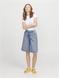 JXLAURA LONG MW DENIM SHORTS DNM SN light blue denim
