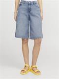 JXLAURA LONG MW DENIM SHORTS DNM SN light blue denim