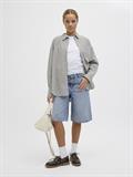 JXLAURA LONG MW DENIM SHORTS DNM SN light blue denim
