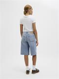 JXLAURA LONG MW DENIM SHORTS DNM SN light blue denim