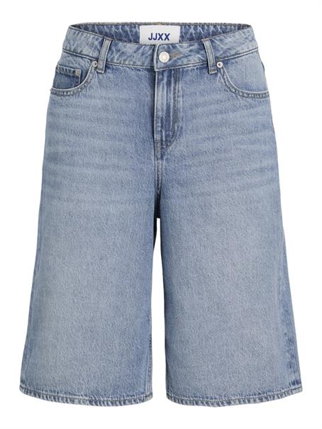 JXLAURA LONG MW DENIM SHORTS DNM SN light blue denim