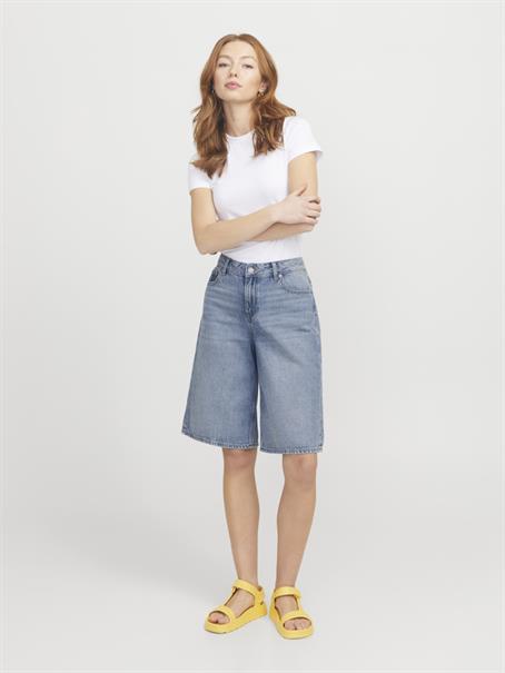 JXLAURA LONG MW DENIM SHORTS DNM SN light blue denim