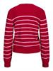 JXLAYLA COMFY LS CREW NECK KNIT LN racing red
