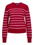 JXLAYLA COMFY LS CREW NECK KNIT LN racing red