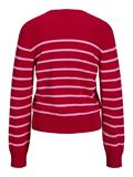 JXLAYLA COMFY LS CREW NECK KNIT LN racing red