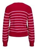 JXLAYLA COMFY LS CREW NECK KNIT LN racing red