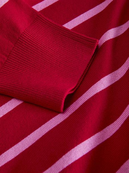 JXLAYLA COMFY LS CREW NECK KNIT LN racing red