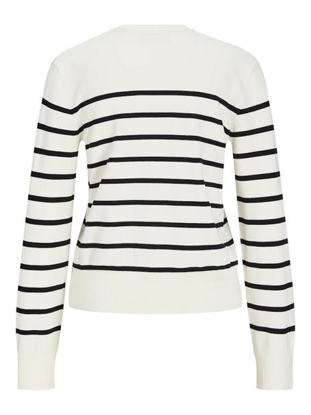 JXLAYLA COMFY LS CREW NECK KNIT LN vanilla ice