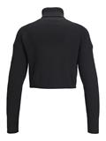 JXLIV TWIST CROP HIGH NECK KNIT black