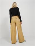 JXLIV TWIST CROP HIGH NECK KNIT black