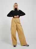 JXLIV TWIST CROP HIGH NECK KNIT black