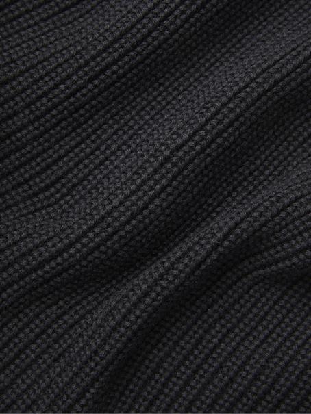 JXLIV TWIST CROP HIGH NECK KNIT black