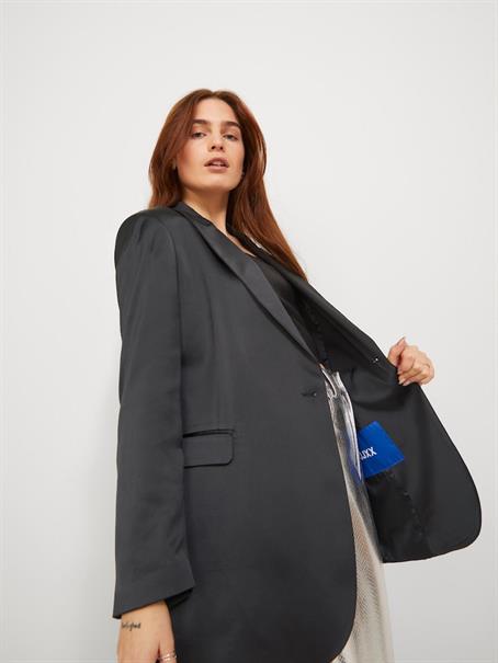 JXMARY SATIN BLAZER black