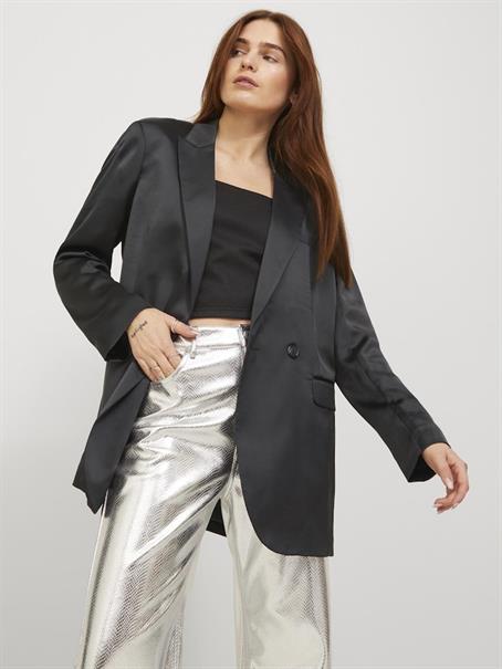 JXMARY SATIN BLAZER black