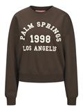 JXMERLE RLX SHORT LS CREW SWT LN bracken