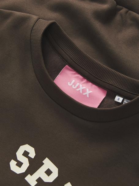 JXMERLE RLX SHORT LS CREW SWT LN bracken