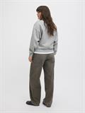 JXMERLE RLX SHORT LS CREW SWT LN light grey melange2