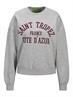 JXMERLE RLX SHORT LS CREW SWT LN light grey melange2