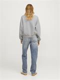 JXMERLE RLX SHORT LS CREW SWT LN light grey melange