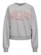 JXMERLE RLX SHORT LS CREW SWT LN light grey melange
