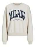 JXMERLE RLX SHORT LS CREW SWT LN moonbeam