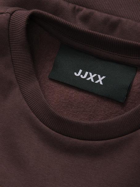 JXMERLE RLX SHORT LS CREW SWT LN sassafras
