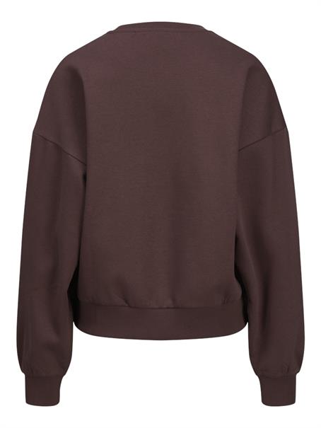 JXMERLE RLX SHORT LS CREW SWT LN sassafras