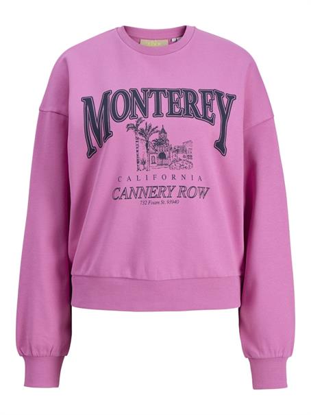 JXMERLE SPRING RLX SHORT LS CREW SWT LN fiji flower-monterey