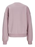 JXMERLE SPRING RLX SHORT LS CREW SWT LN mauve shadows