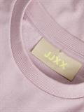 JXMERLE SPRING RLX SHORT LS CREW SWT LN mauve shadows