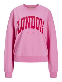 JXMERLE SPRING RLX SHORT LS CREW SWT LN morning glory