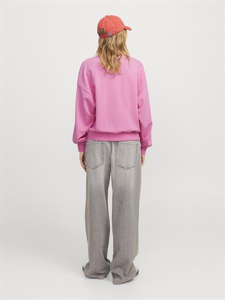 JXMERLE SPRING RLX SHORT LS CREW SWT LN morning glory