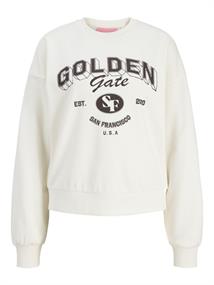 JXMERLE SPRING RLX SHORT LS CREW SWT LN vanilla ice