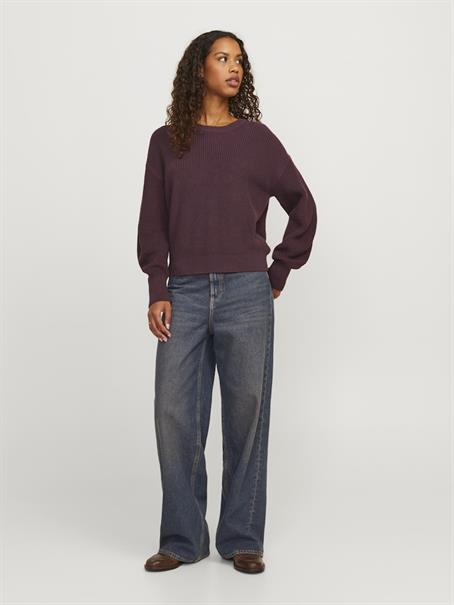 JXMILA TWIST CREW NECK KNIT NOOS sassafras