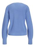 JXMILA TWIST CREW NECK KNIT NOOS silver lake blue