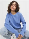 JXMILA TWIST CREW NECK KNIT NOOS silver lake blue