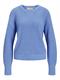 JXMILA TWIST CREW NECK KNIT NOOS silver lake blue