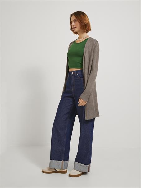 JXMILEY SOFT LONG CARDIGAN KNIT brindle