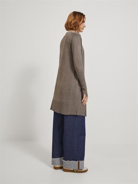 JXMILEY SOFT LONG CARDIGAN KNIT brindle