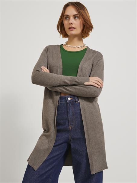 JXMILEY SOFT LONG CARDIGAN KNIT brindle