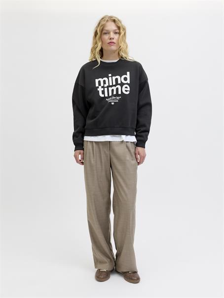 JXMIMI RLX LS PRINT CREW SWT black