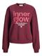 JXMIMI RLX LS PRINT CREW SWT cabernet