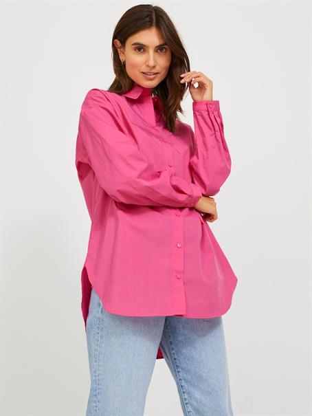 JXMISSION LS OVERSIZE SHIRT NOOS carmine rose