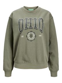 JXOHIO RLX LS CREW SWT dusty olive