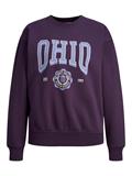 JXOHIO RLX LS CREW SWT purple velvet