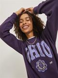 JXOHIO RLX LS CREW SWT purple velvet