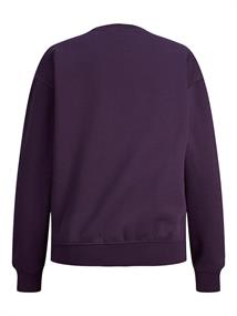 JXOHIO RLX LS CREW SWT purple velvet