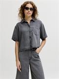JXPAULINA SS SHIRT DNM LN medium grey denim